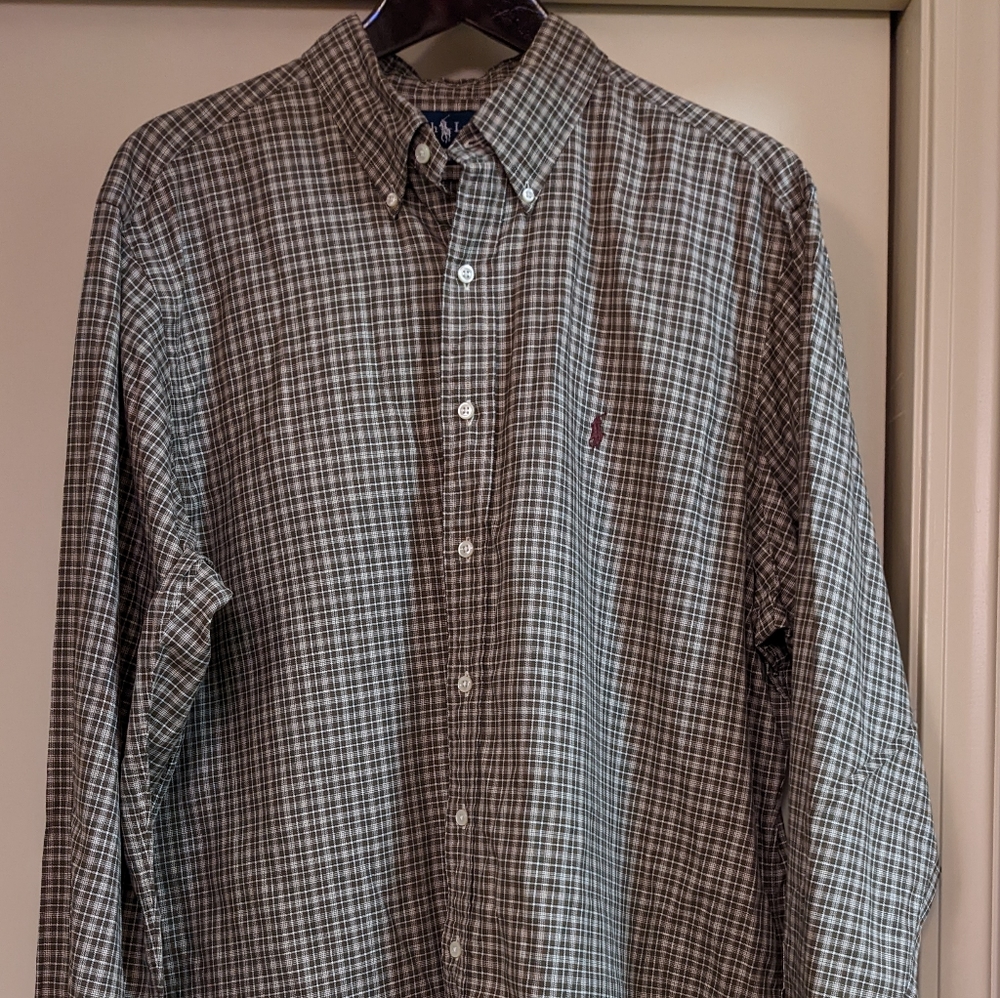 Ralph Lauren Classic Fit L-S Shirt Size 17*XL